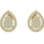 Diamond, Gold earrings