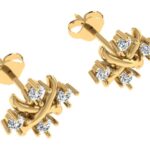 Diamond, Gold Earrings