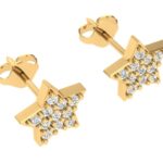 Diamond, Gold Earrings