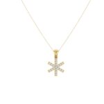 Diamond, Gold Pendent